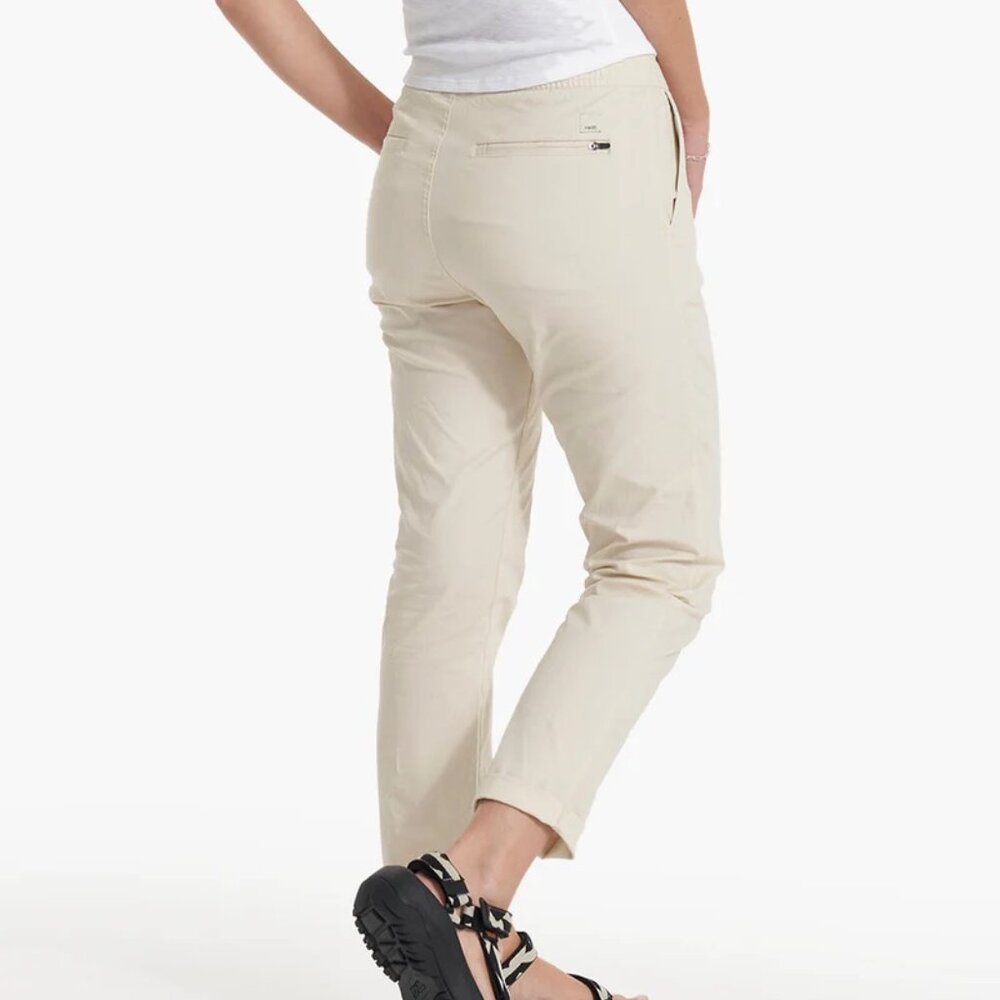 New: Vuori Vintage Ripstop DuraTerra Pant Natural Ladies Medium NWT - Picture 2 of 13
